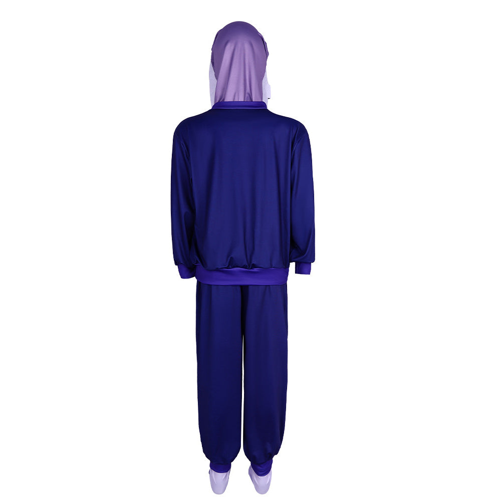 Kids Ennui Costume Emotions Boredom from Inside Cosplay Outfit Unisex Shirt and Pants Suit