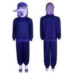 Kids Ennui Costume Emotions Boredom from Inside Cosplay Outfit Unisex Shirt and Pants Suit