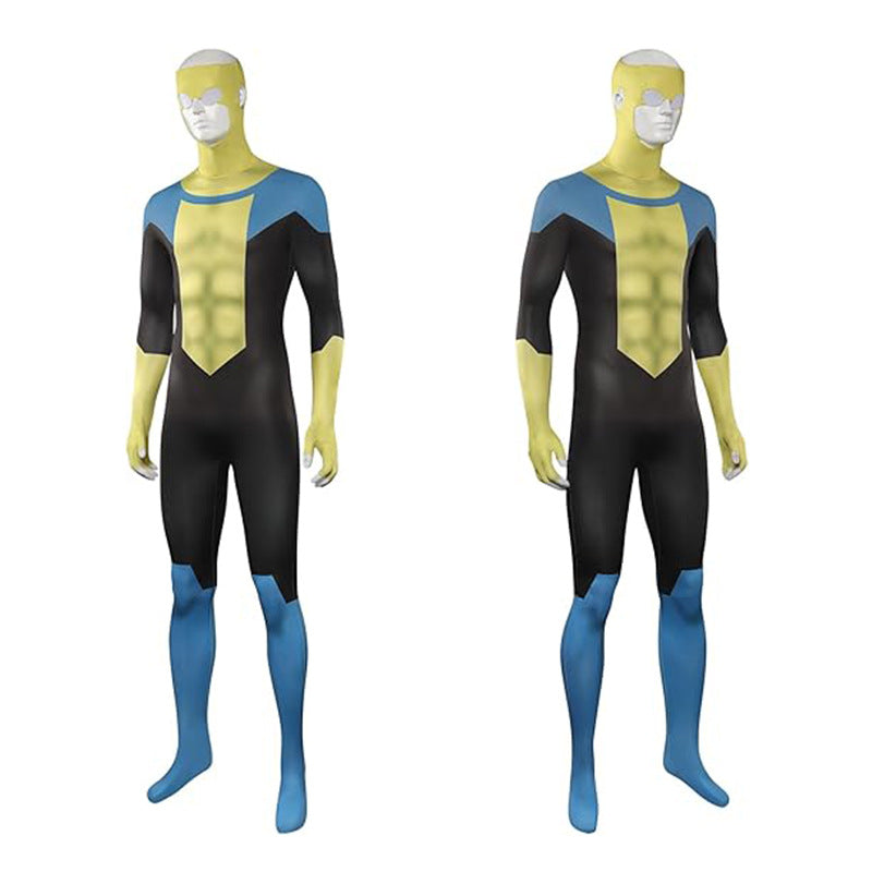Superhero Mark Costume Classic High-Definition Bodysuit with Helmet for Comic Con