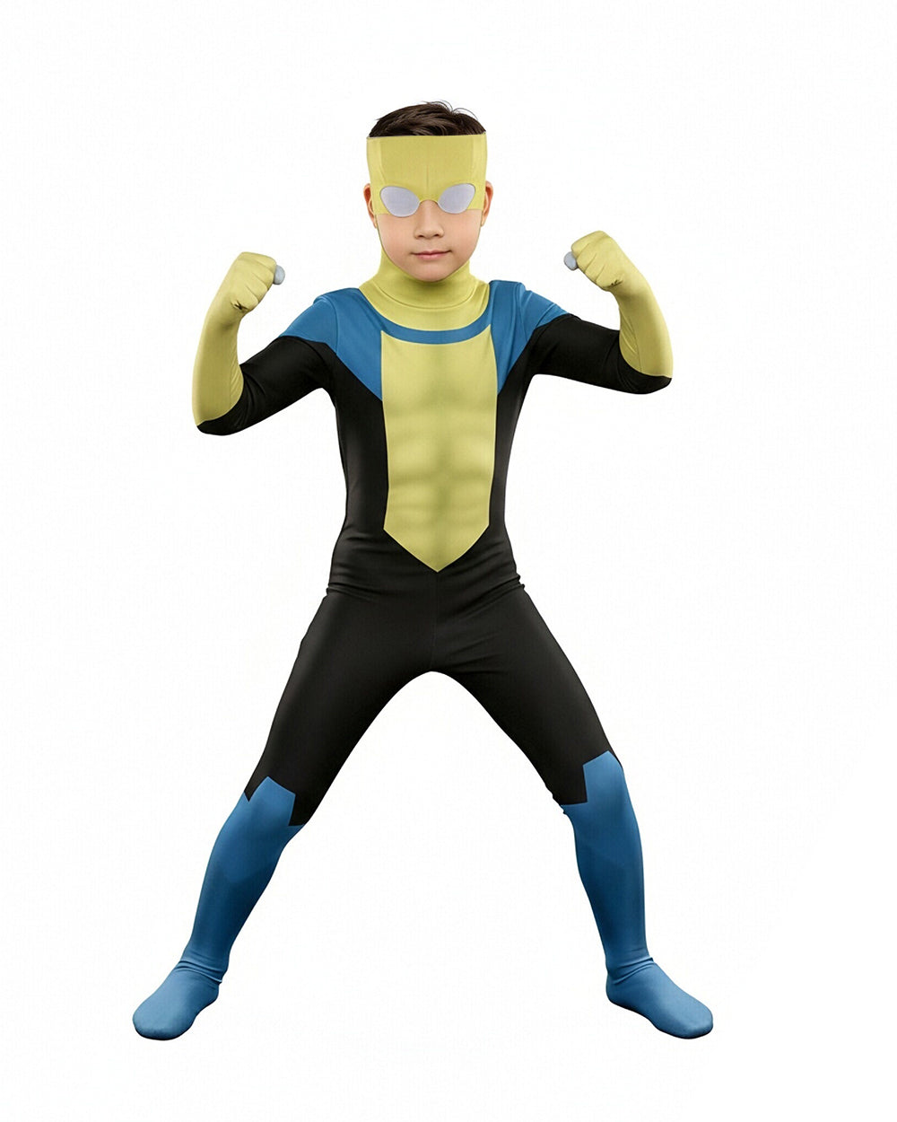 Superhero Mark Costume Classic High-Definition Bodysuit with Helmet for Comic Con
