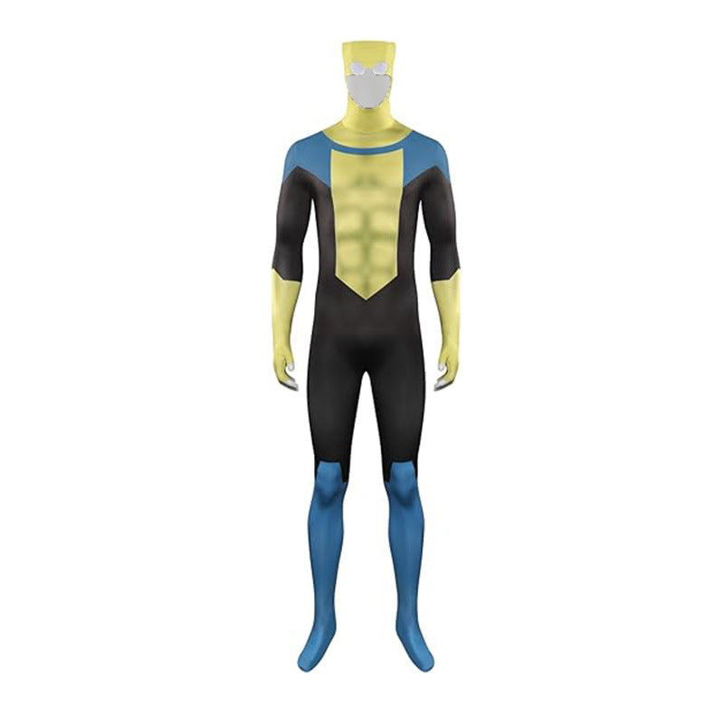 Superhero Mark Costume Classic High-Definition Bodysuit with Helmet for Comic Con