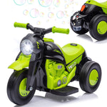 6V Kids Electric Motorcycle 3 Wheels Bubble Car Battery Power Ride On Car With Light Music