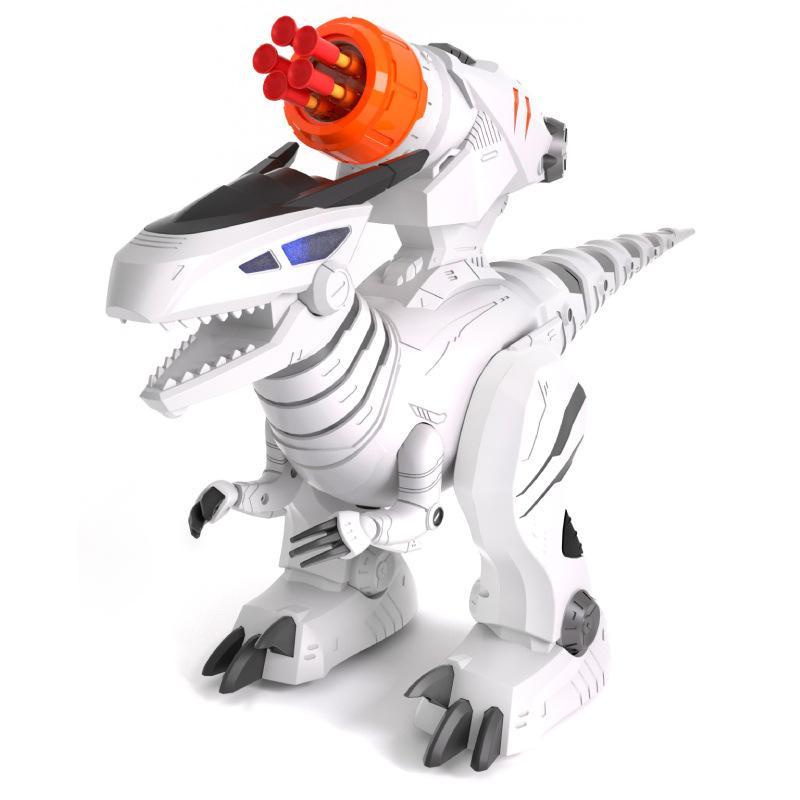 Remote Control Dinosaur Intelligent Programming T-Rex Launch Soft Bullet Interactive Toys