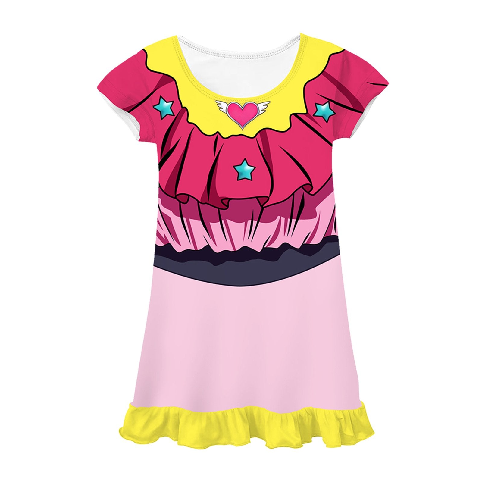Ai Hoshino Outfit Oshi no Ko Costume Hooded Zip Up Jacket Hoshino Ai Shirt Dress and Hoodie for Kids Adults