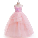 Girls Glinda Dress The Good Witch Pink Glinda Outfit Wicked Cosplay Costume 4-12 Years Old