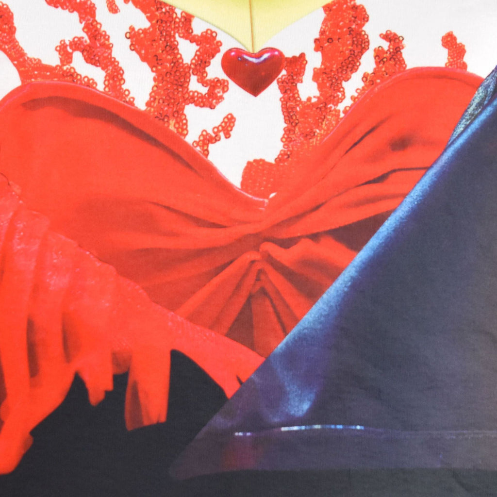 Girls Red Cosplay Dress Princess Red Fly Sleeve Dress Tutu Dress Halloween Costume