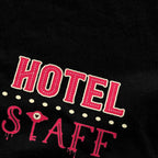 Adult Hotel Staff T-Shirt Men Women Unisex Merch Shirt Casual Short Sleeve