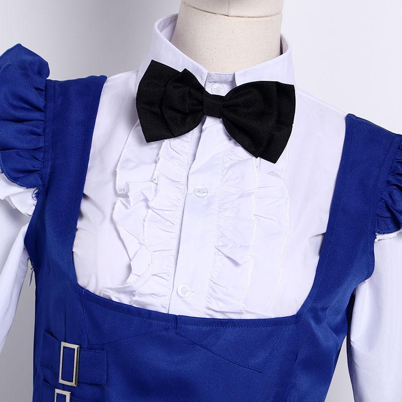 Women FF14 Csilla Beleth Maid Costume Game FFXIV Cosplay Uniform Dress and Accessories Full Set