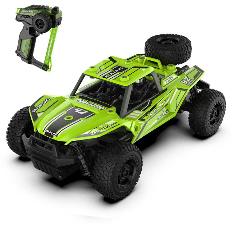 DIY 1/18 Remote Control Car 2.4G Off-road Short Truck Educational Assembly Toys