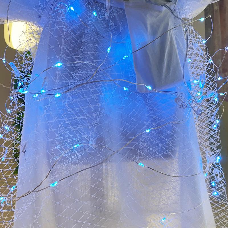 Kids Elsa Dress Light Up Princess Dress with Trailing Cape Ice Queen Glowing Elsa Costume