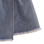 Toddler My First Fourth of July Outfit Baby Girl July 4 Clothes American Flag Tanks and Denim Skirt