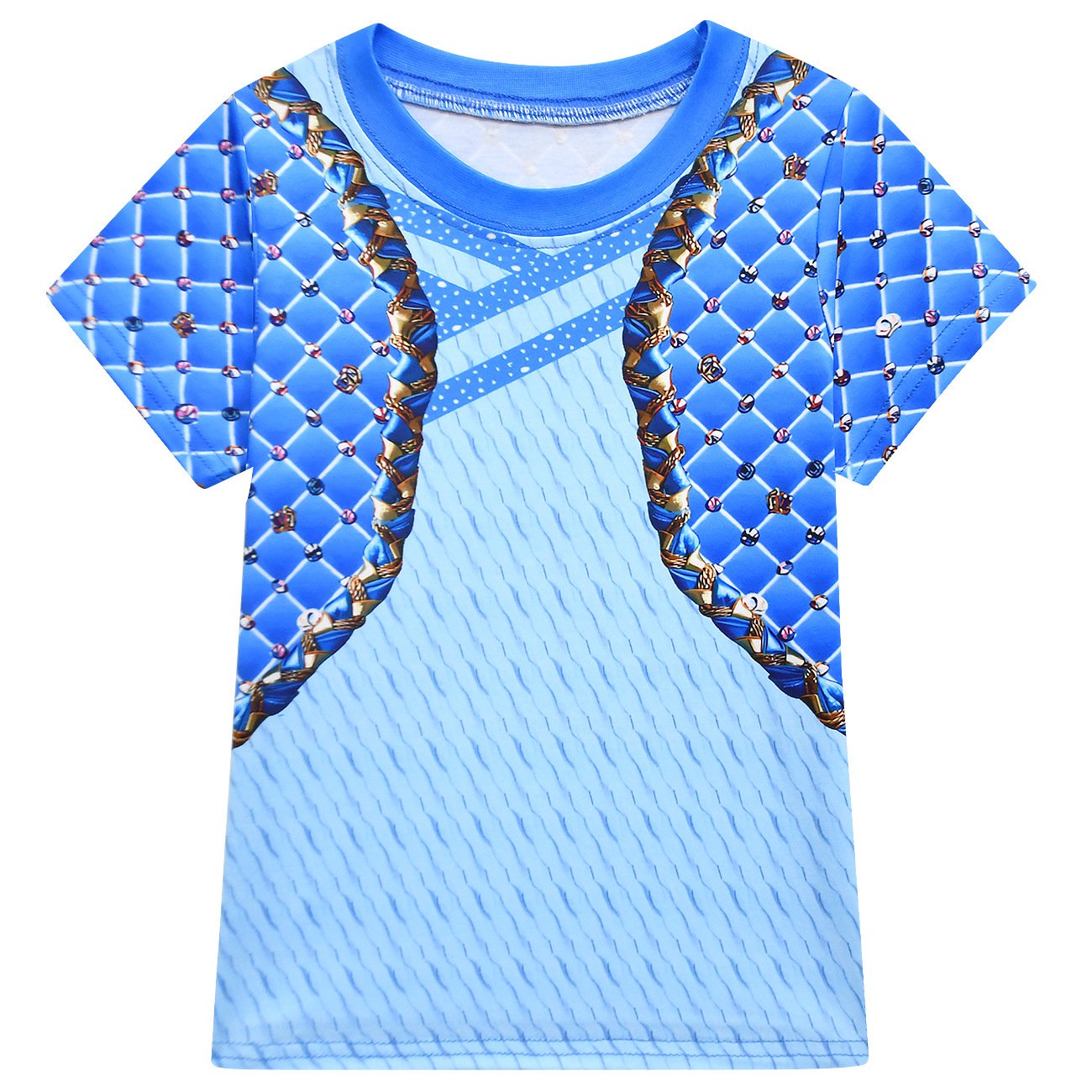 Kids Chloe Charming T-shirt and Skirt Girls Summer Costume for Daily Wear