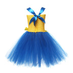 Kids Costumes Yellow and Purple Tutu Dress with Iconic Goggles