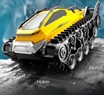 2.4G Amphibious RC Tank All-terrain Tracked Tank Waterproof Dual Control Armored Car