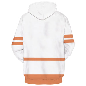 Adult Riley Anderson Hoodie Inside Long Sleeve Out Sweatshirt Fog Horns Costume