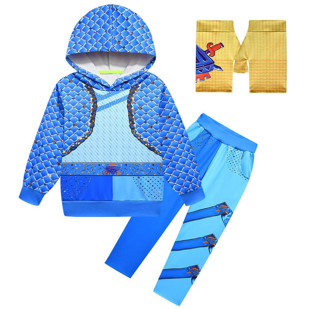 Kids Chloe Charming Costume Hooded Sweat Suit for Dress Up Party