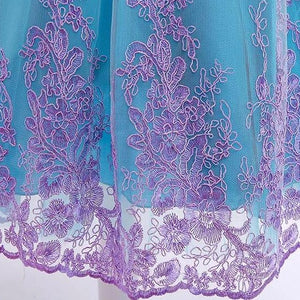 Girls Mermaid Light Up Dress Ariel Princess LED Party Outfit Tulle Seamaid Halloween Costume