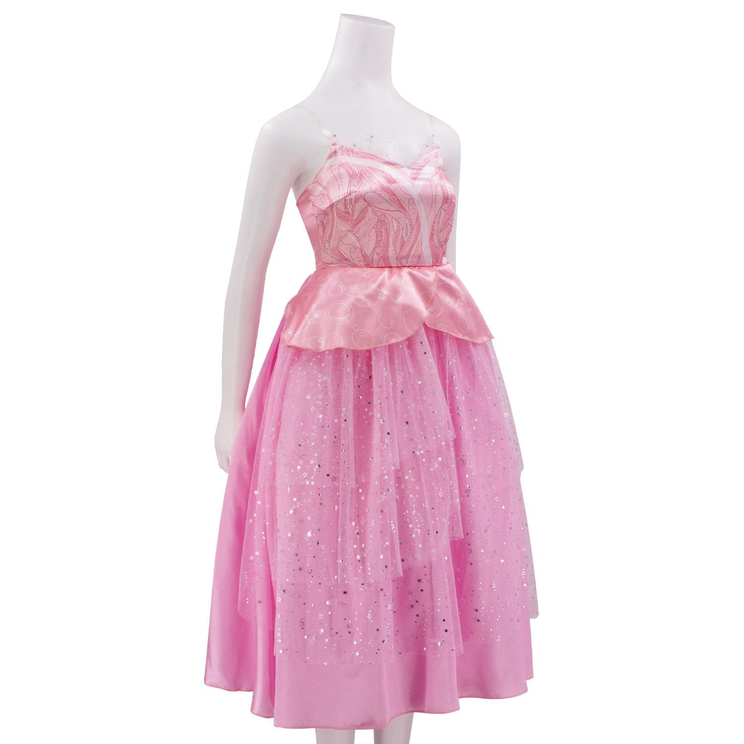 Adult Wicked Glind Dress Good Witch Pink Glinda Cosplay Costume