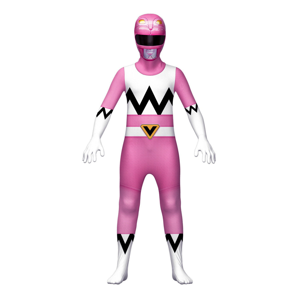 Childrens Red Ranger Costume Kids Blue Ninja Outfit with Helmet for Halloween Carnival