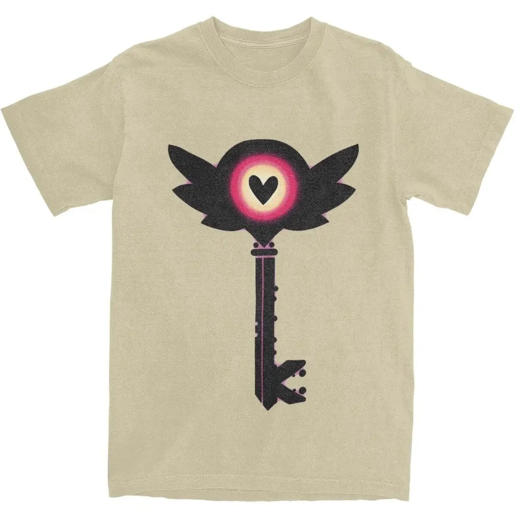 Men Hotel Key T-shirt Hell Demon Short Sleeve Costume