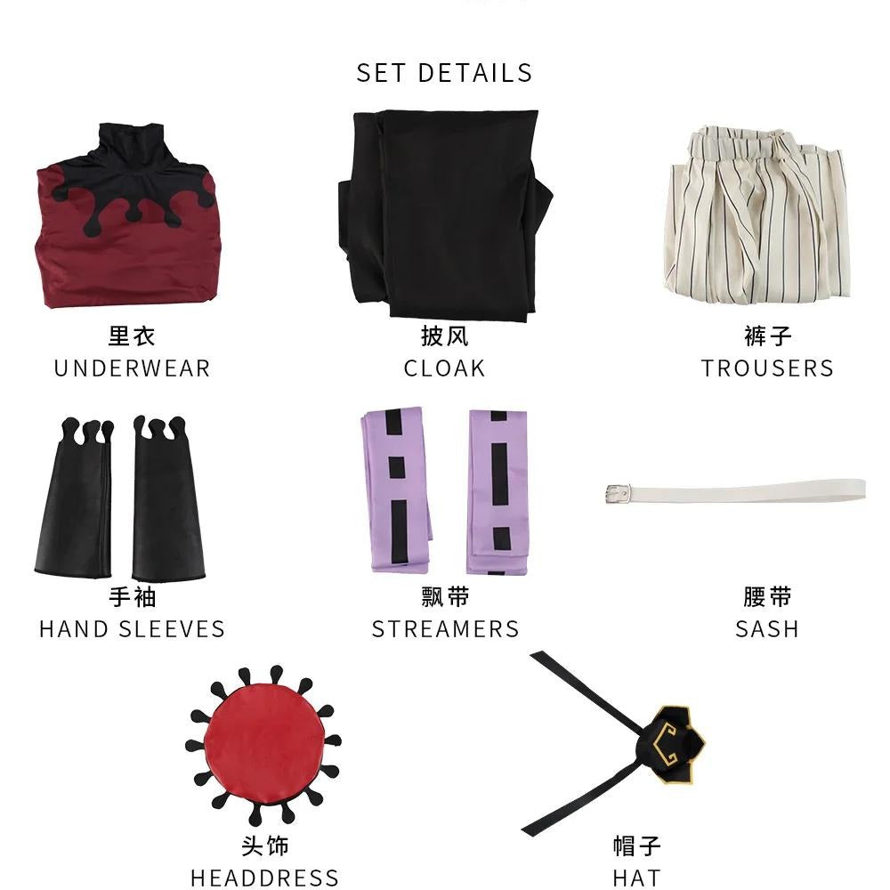 Douma Cosplay Costume Adult Halloween Carnival Party Stage Performance Outfit
