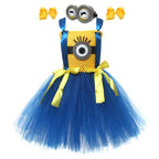 Kids Costumes Yellow and Purple Tutu Dress with Iconic Goggles