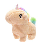 Unicorn Plush Toy Talking Wagging Nodding Educational Doll Electric Animal Interactive Animated Toy for Toddler