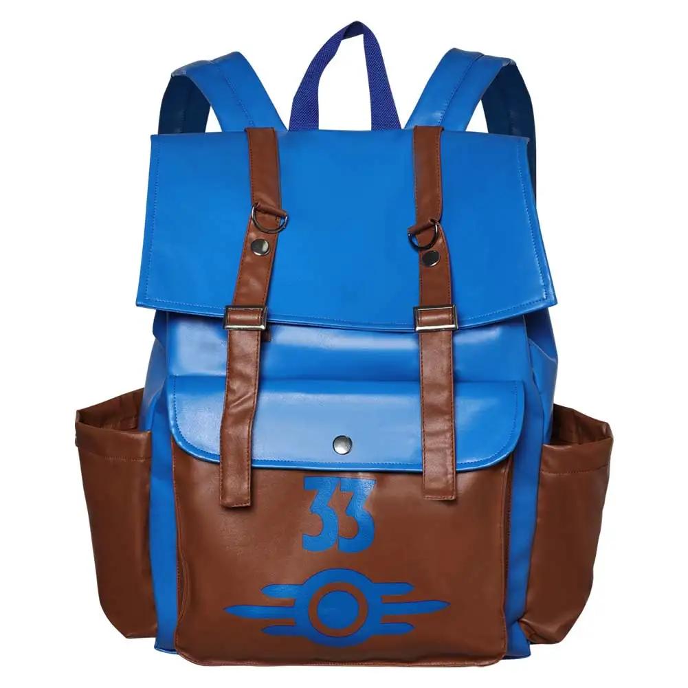 Lucy Cosplay Backpack Large Capacity Vault 33 Shoulders Bag Unisex Cosplay Accessories Props