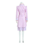 Women Glinda Costume Pink Glinda Top Shirt and Dress Suit for Cosplay