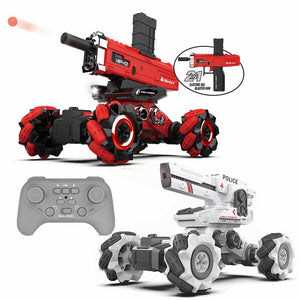 1/14 RC Car 4WD Water Bomb Car 360° Rotation Stunt Car Detachable Electric Ejector For Kids