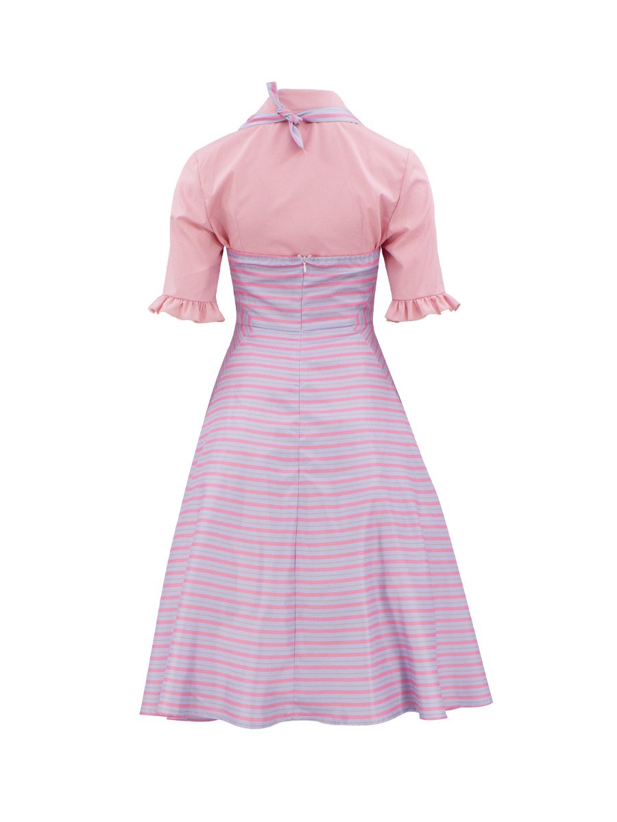 Women Glinda Costume Pink Shirt and Dress 2PCS Suit Glinda Cosplay Outfits