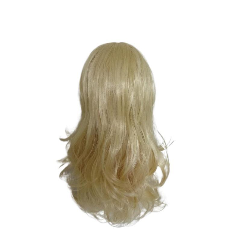 Black Elphaba Wig and Blonde Glinda Wig Soft Synthetic Cosplay Wigs