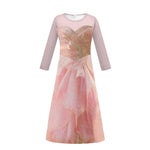 Girls Glinda Outfit Glinda the Good Witch Costume Wicked the Witch Pink Dress for Halloween