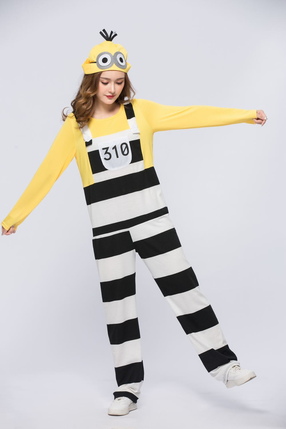 Adult Halloween Costume with Hat Women Cos Outfit