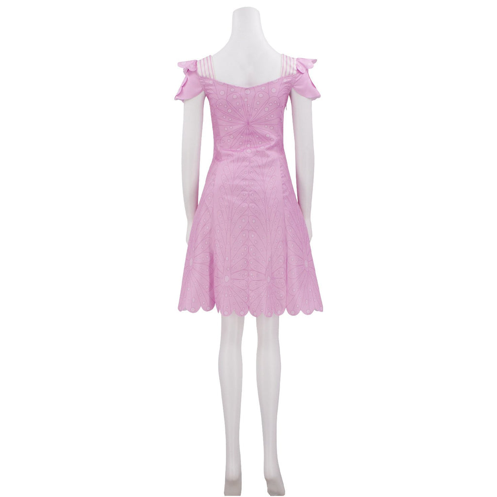 Adult Glinda Costume Pink Princess Dress Good Witch Glinda Cosplay Outfit