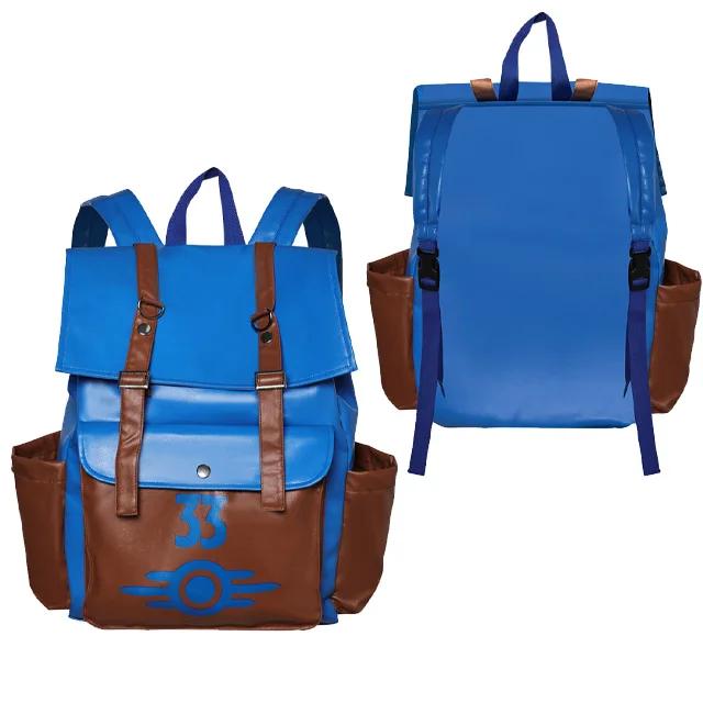 Lucy Cosplay Backpack Large Capacity Vault 33 Shoulders Bag Unisex Cosplay Accessories Props