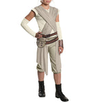 Girls Rey Costume Halloween Rey Cosplay Outfit Jumpsuit Belt and Wrist Band Suit