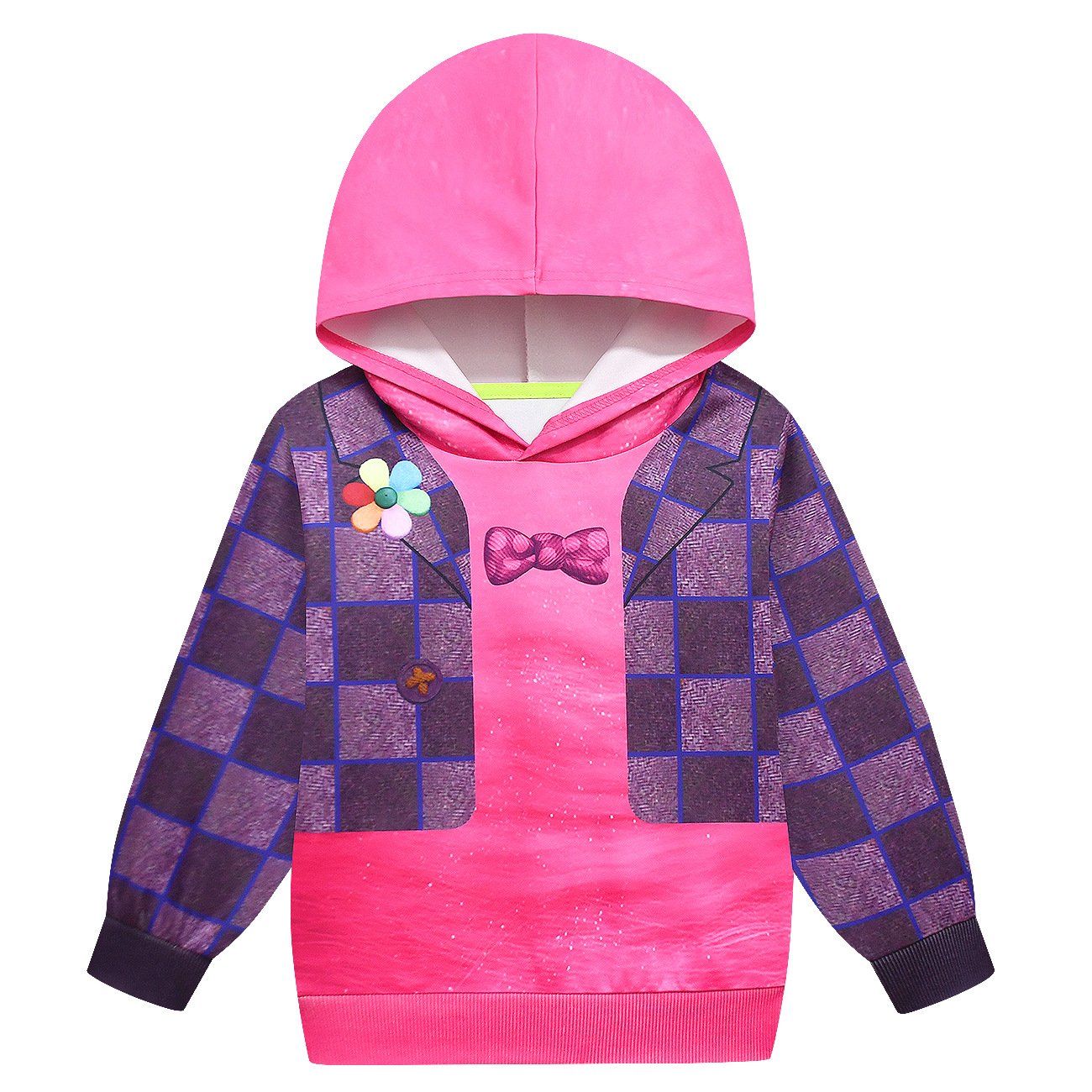 Kids Bing Bong Sweat Suit Cute Hoodie Pants with Mask for Cosplay