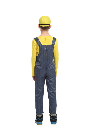 Minion Family Costume Family Matching Minion Outfit Couples Minion Halloween Dress Up Suit