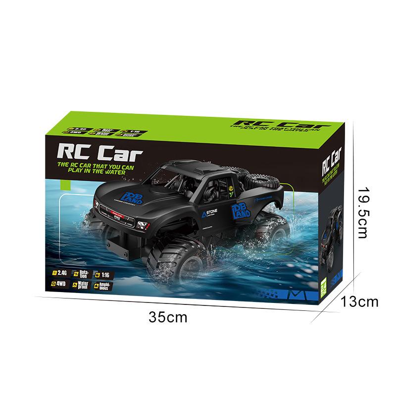 2.4G Kids Amphibious Vehicle 360° Stunt RC Off-road Car Water Land Climbing Car