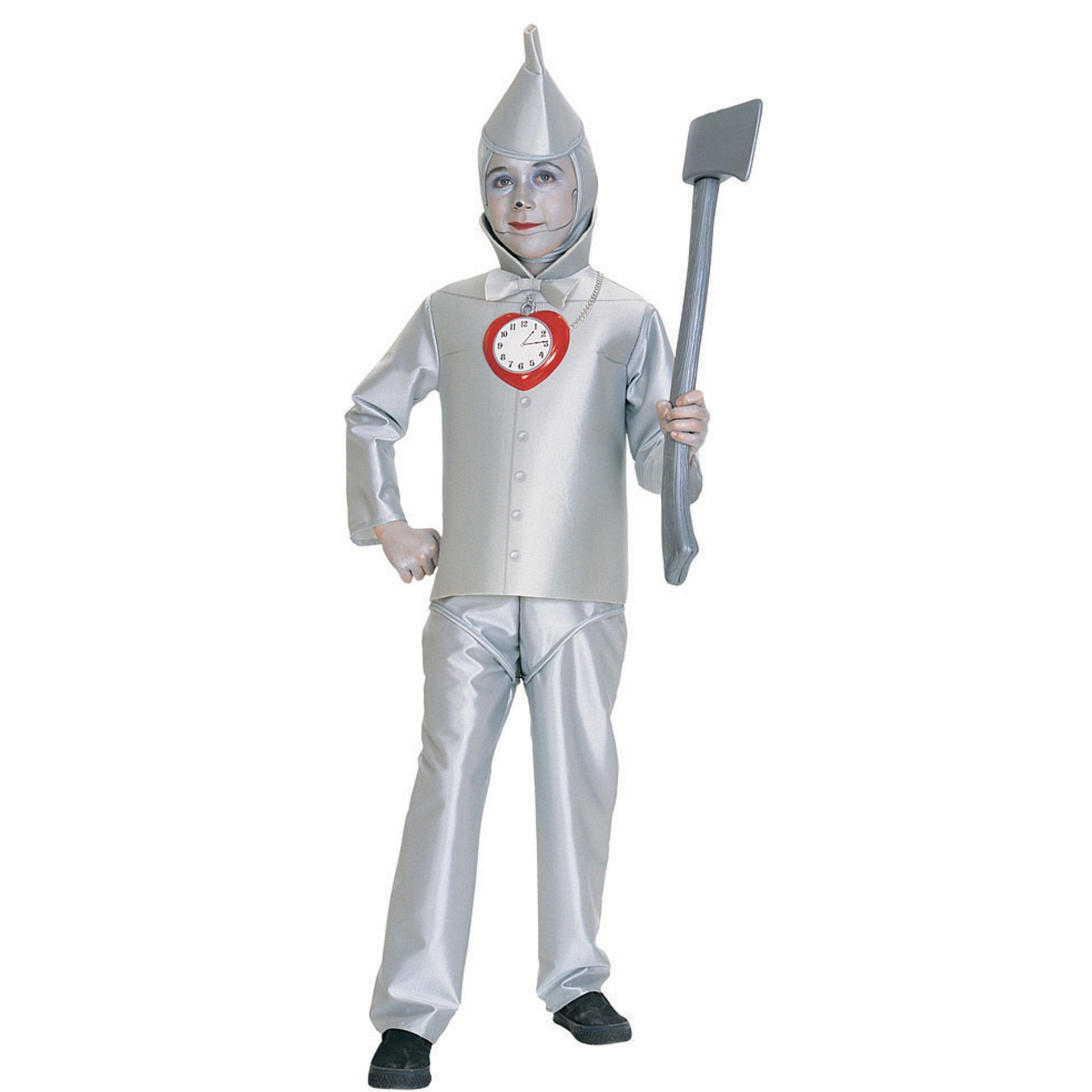Tin Woodsman Costume Family Matching Kids Adults Wizard Tin Can Man Cosplay Outfit