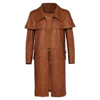 NCR Ranger Cosplay Costume Veteran Ranger Outfit A7 Military Faux Leather Coat and Helmet