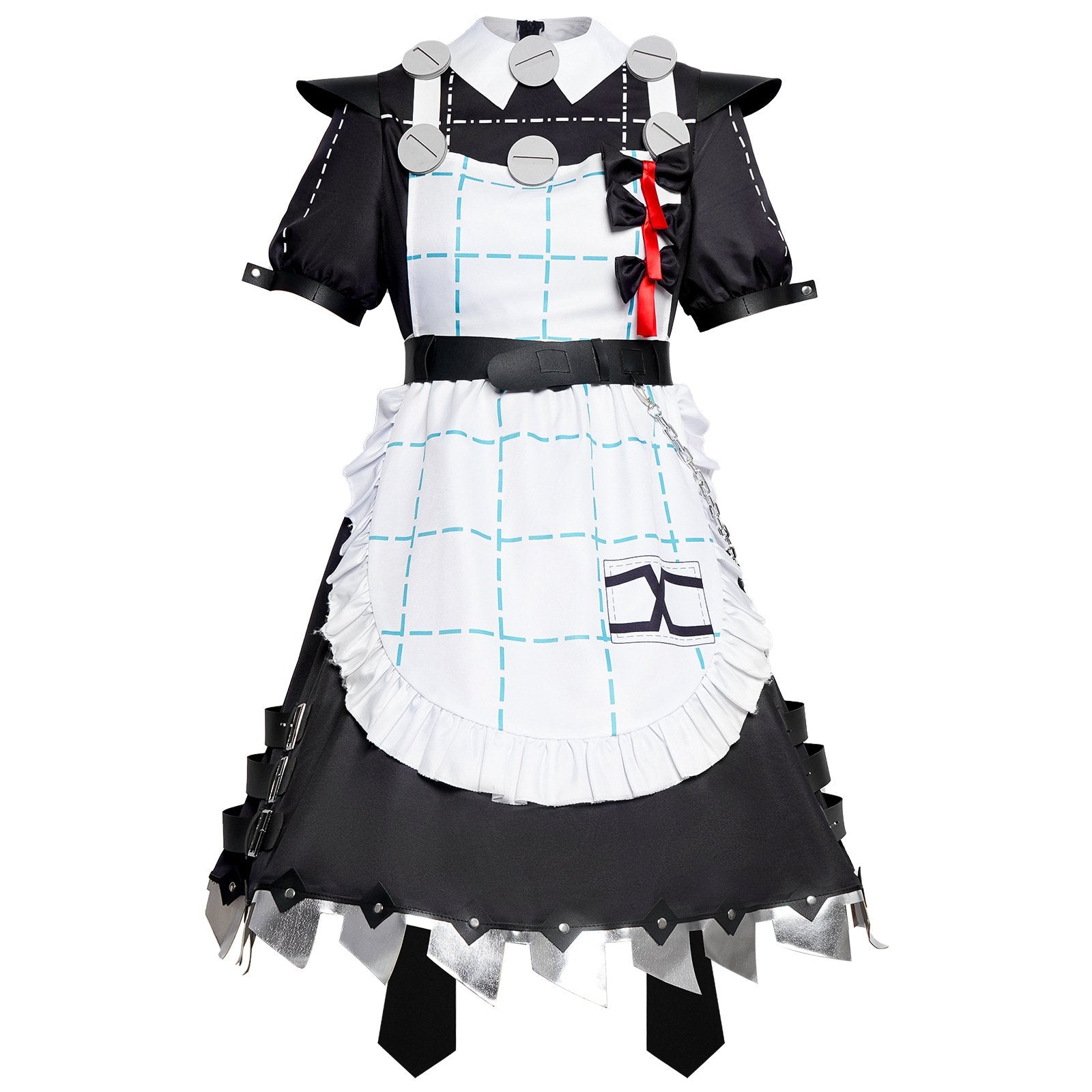 Women Corin Wickes Costume ZZZ Cute Maid Dress with Accessories Victoria Housekeeping Cosplay Outfit