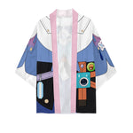 Adult Honkai: Star Rail Costume March 7th Zip Up Jacket Hoodie Dress T-shirt and Cape for Cosplay