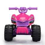 Kids 6V Electric Ride-On ATV Quad Car with Music LED Lights and Spray Device