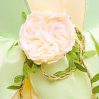 Tiana Frog Princess Costume Princess Light Up Dress Girls Off Shoulder Party Dress