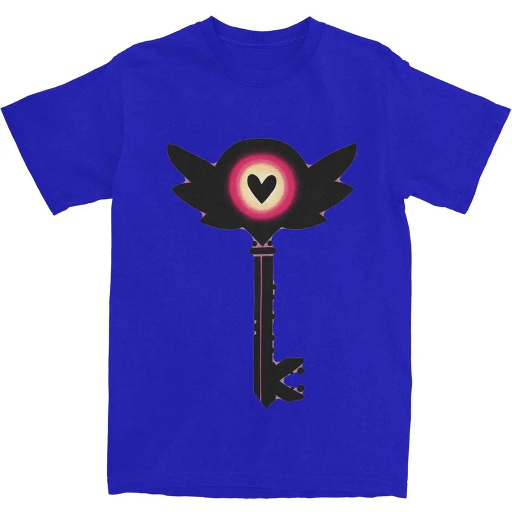 Men Hotel Key T-shirt Hell Demon Short Sleeve Costume