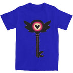 Men Hotel Key T-shirt Hell Demon Short Sleeve Costume