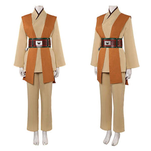 Adult Master Sol Costume 2024 SW Knight Outfit Tunic Robe Pants Full Set for Halloween Party
