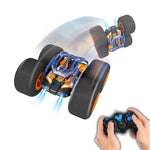 2.4G Remote Control Car Sponge Wheel 360° Rotation Rolling Stunt Vehicle RC Climbing Car